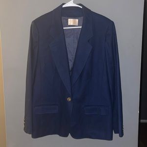 Pendleton Woolen Mills navy wool blazer